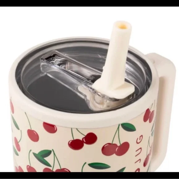 “🥷🏿🥷🏿🥷🏿Cherry" HydroJug 40 oz Traveler Tumbler - Cherries Hydrojug - Picture 5 of 9